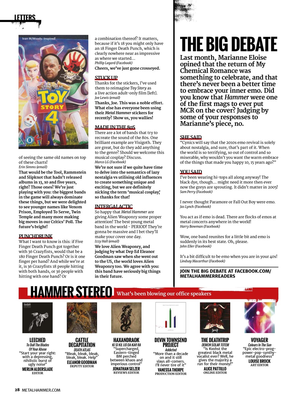 Metal Hammer Preview Pages