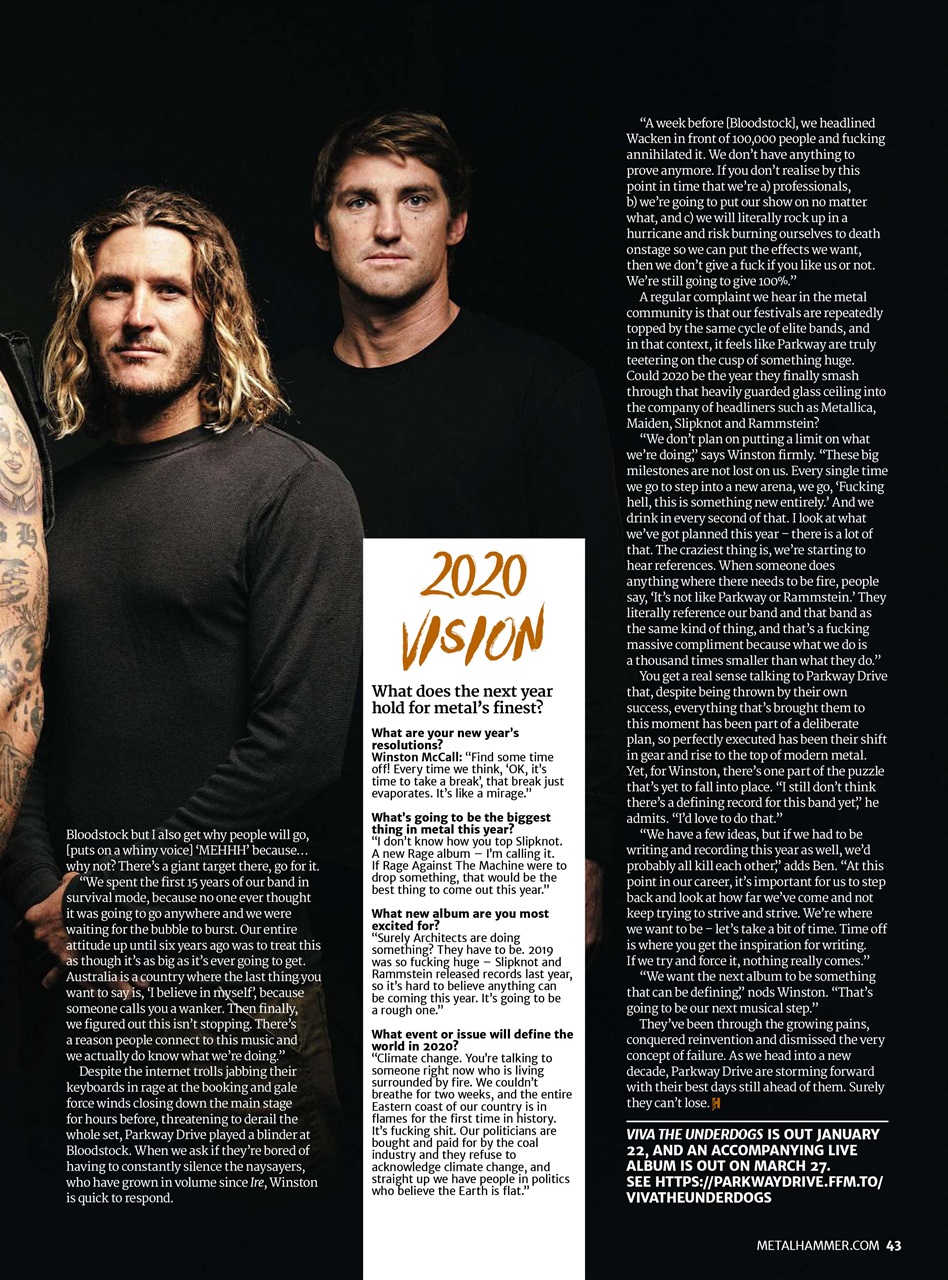 Metal Hammer Preview Pages