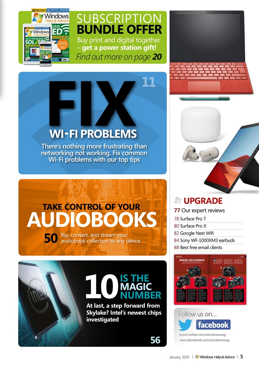 Windows Help & Advice Preview Pages