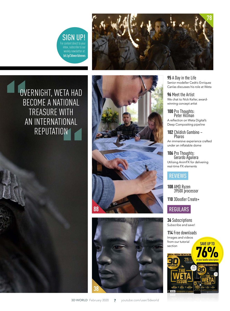 3D World Preview Pages