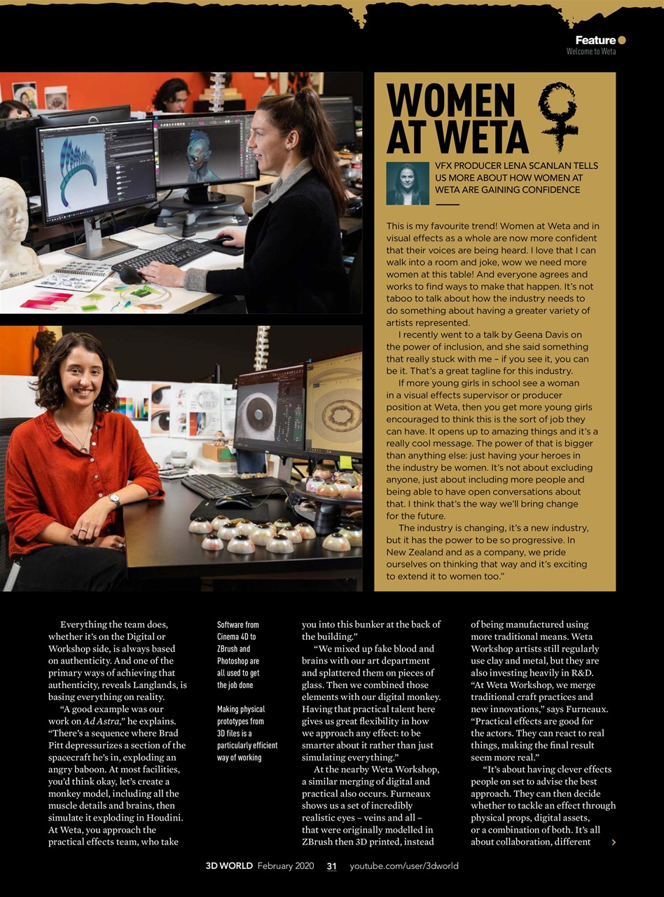 3D World Preview Pages