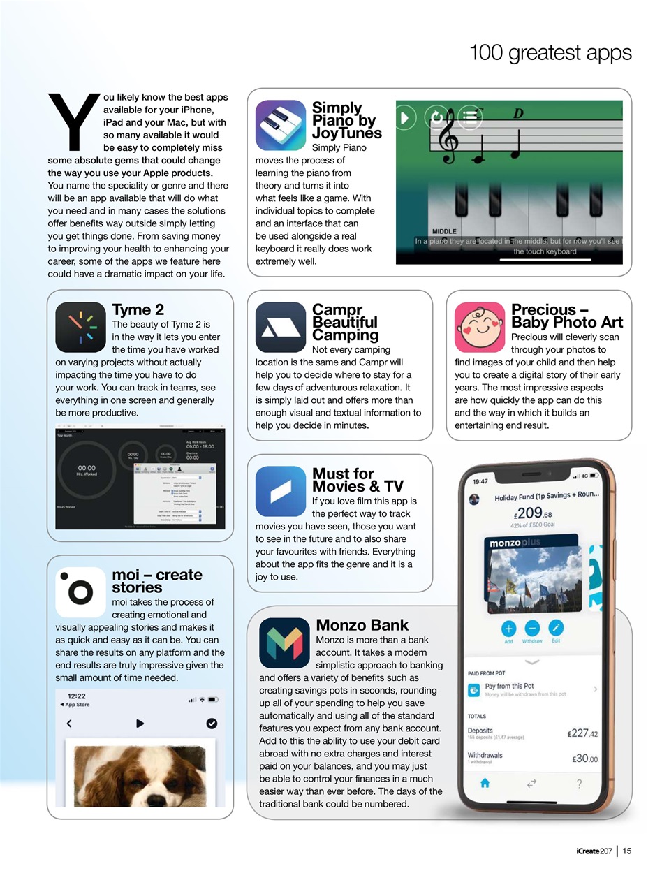 iCreate Preview Pages