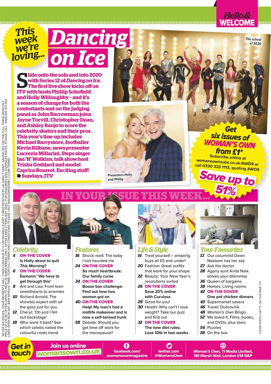 Woman's Own Preview Pages