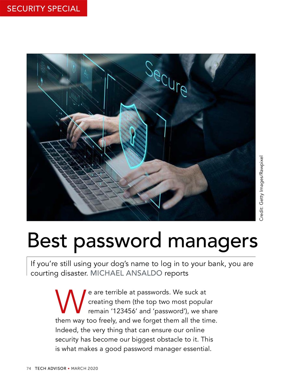 Tech Advisor Preview Pages
