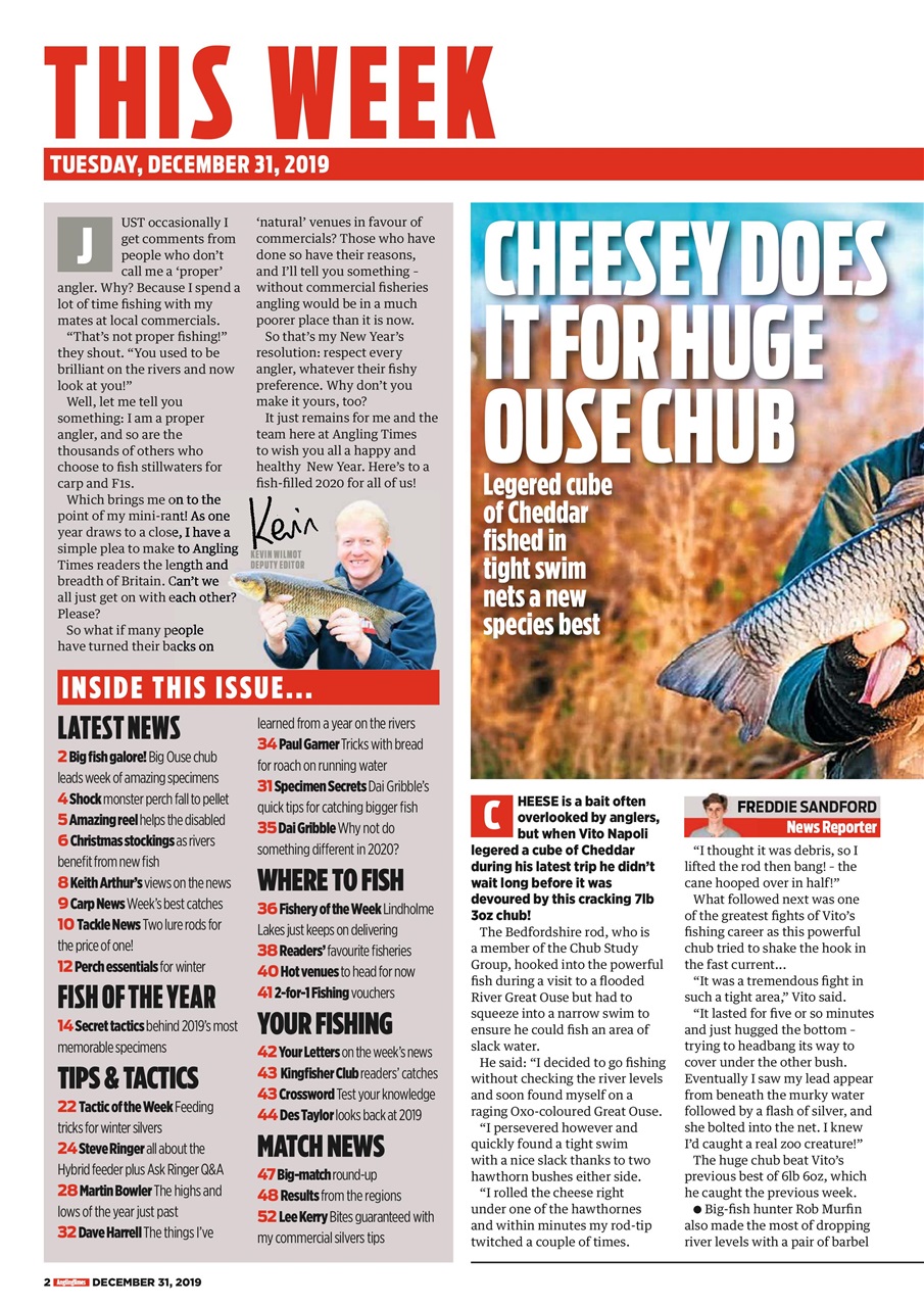 Angling Times Preview Pages