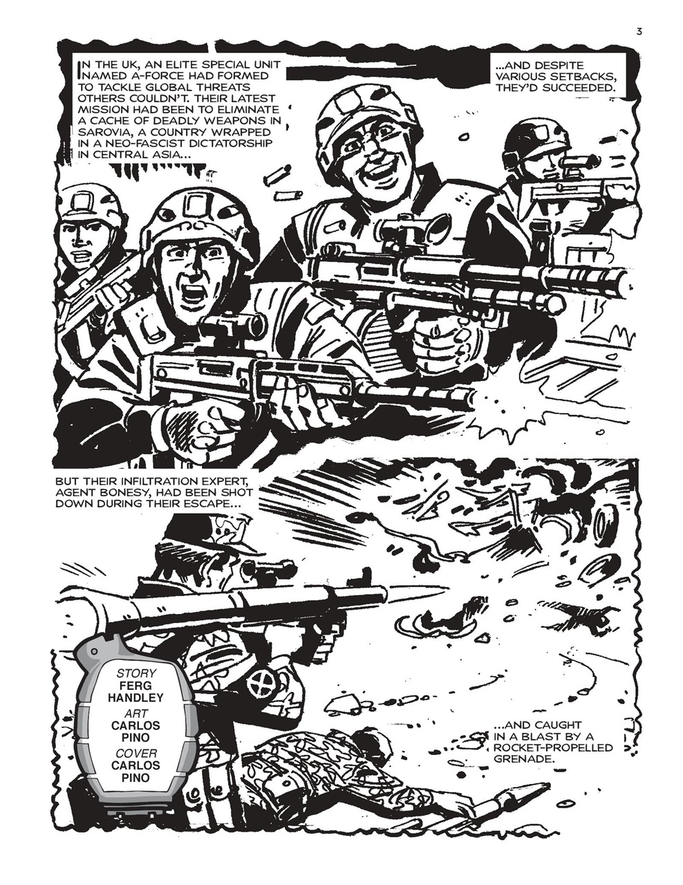 Commando Preview Pages