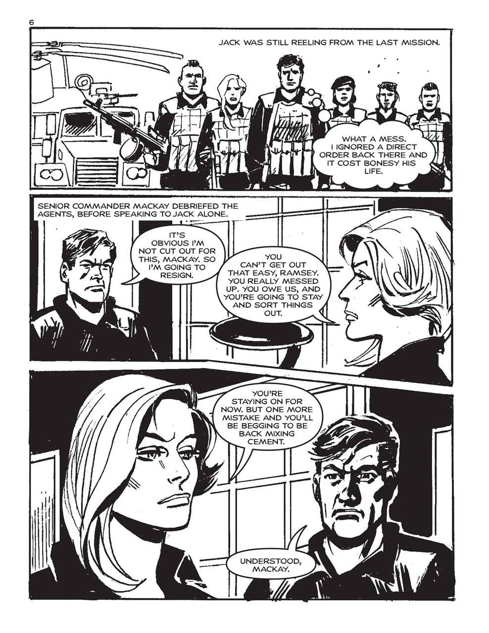 Commando Preview Pages