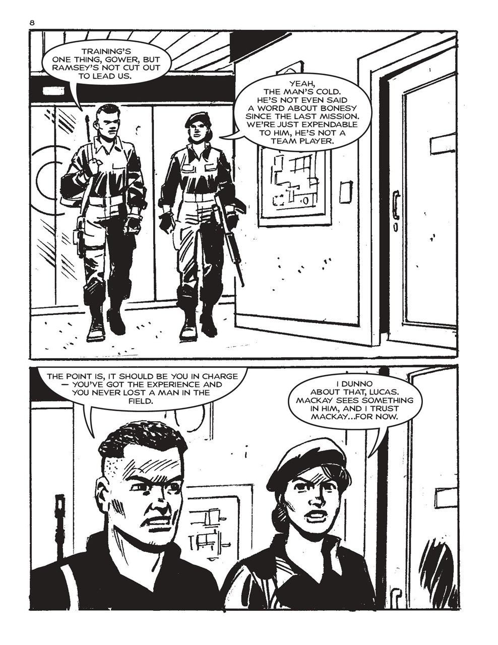 Commando Preview Pages