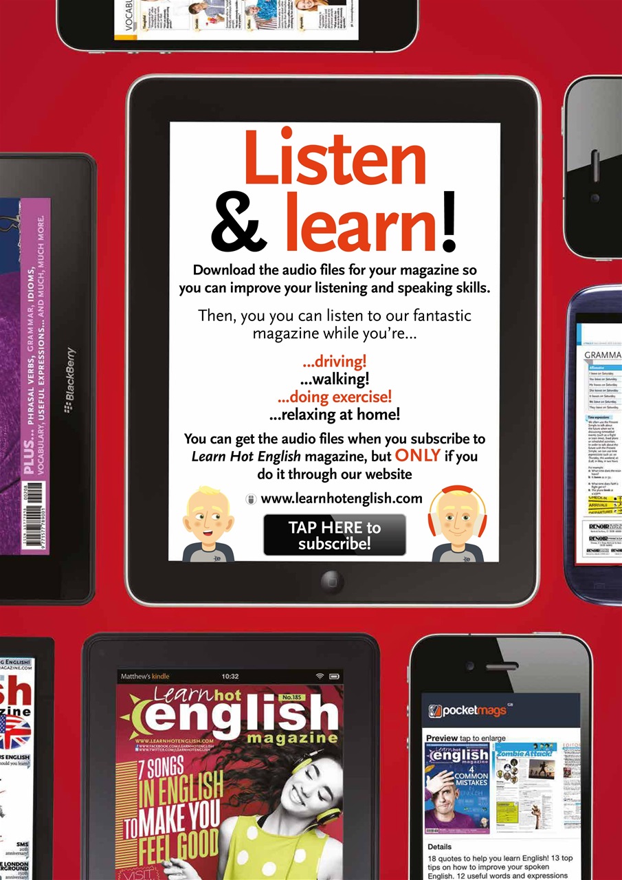 Learn Hot English Preview Pages