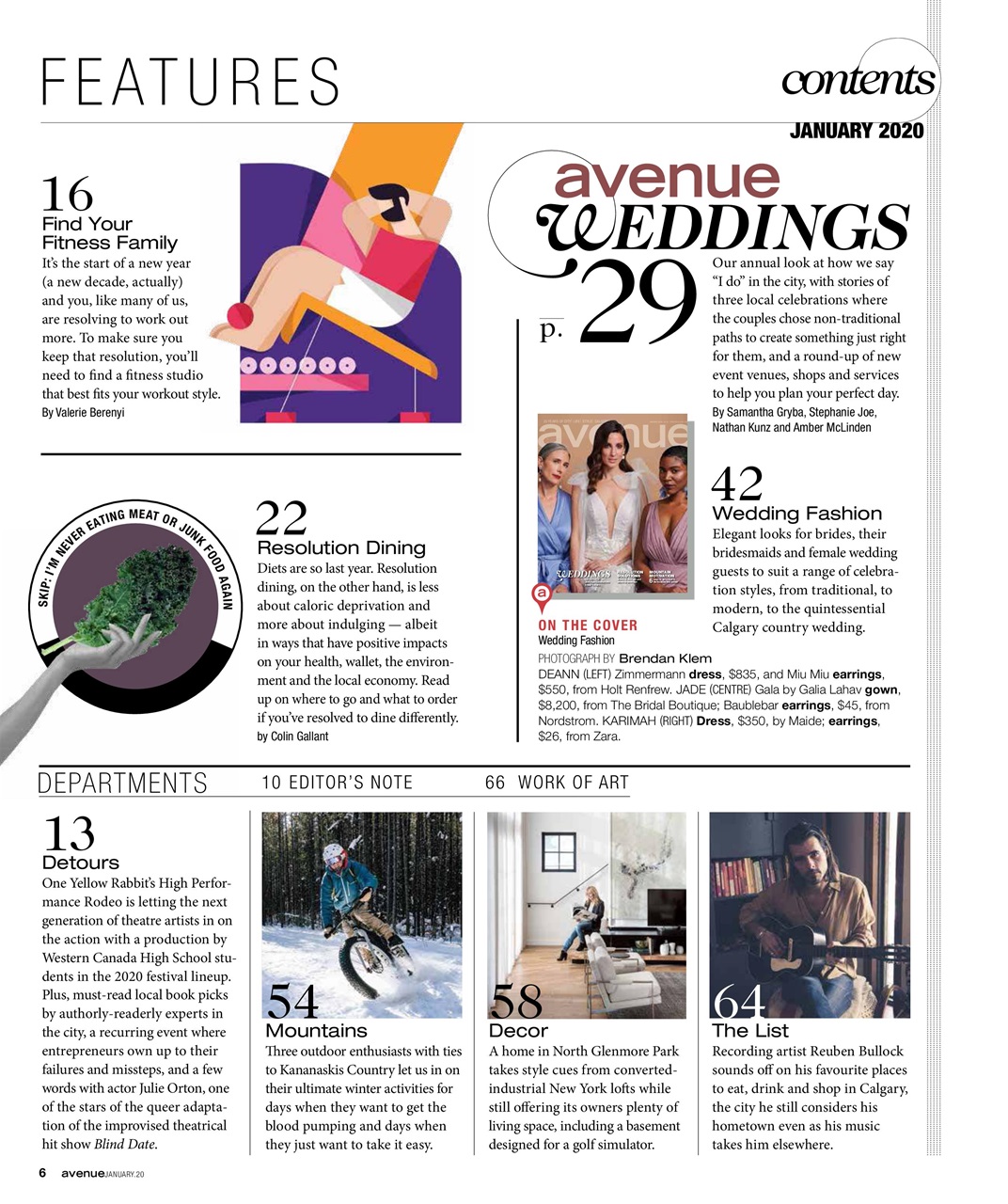 Avenue Calgary Preview Pages