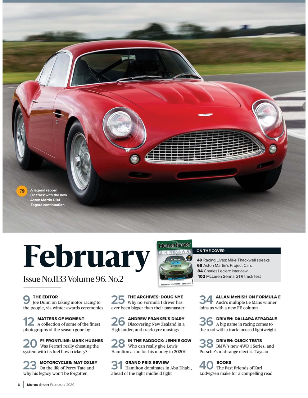Motor Sport Magazine Preview Pages