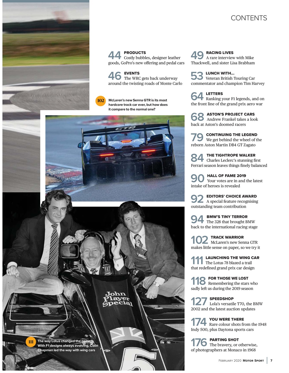 Motor Sport Magazine Preview Pages