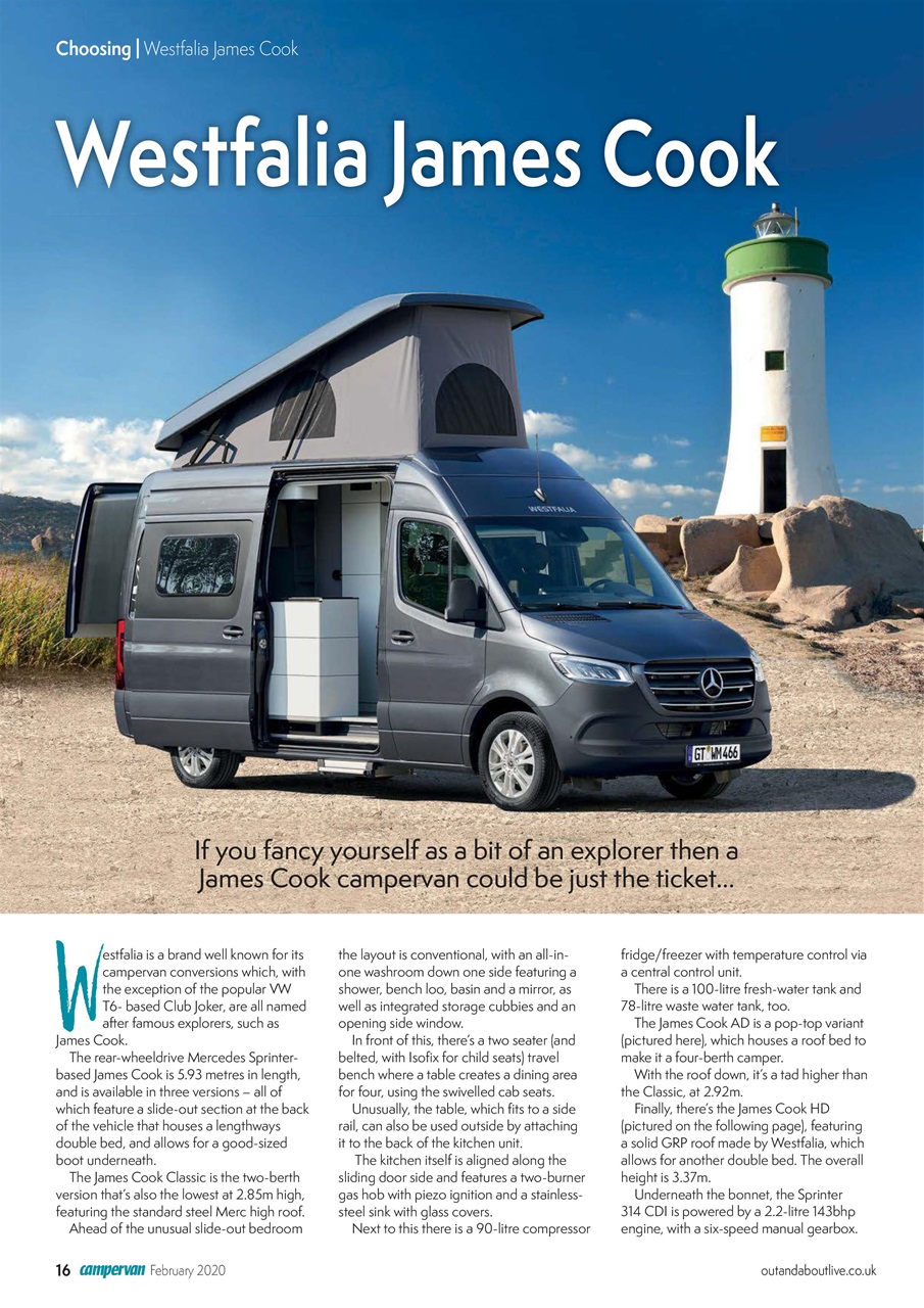 Campervan Preview Pages