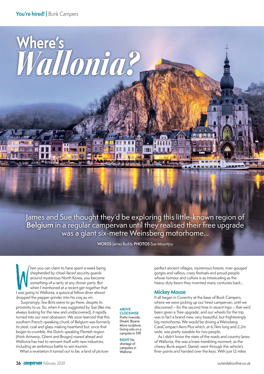 Campervan Preview Pages