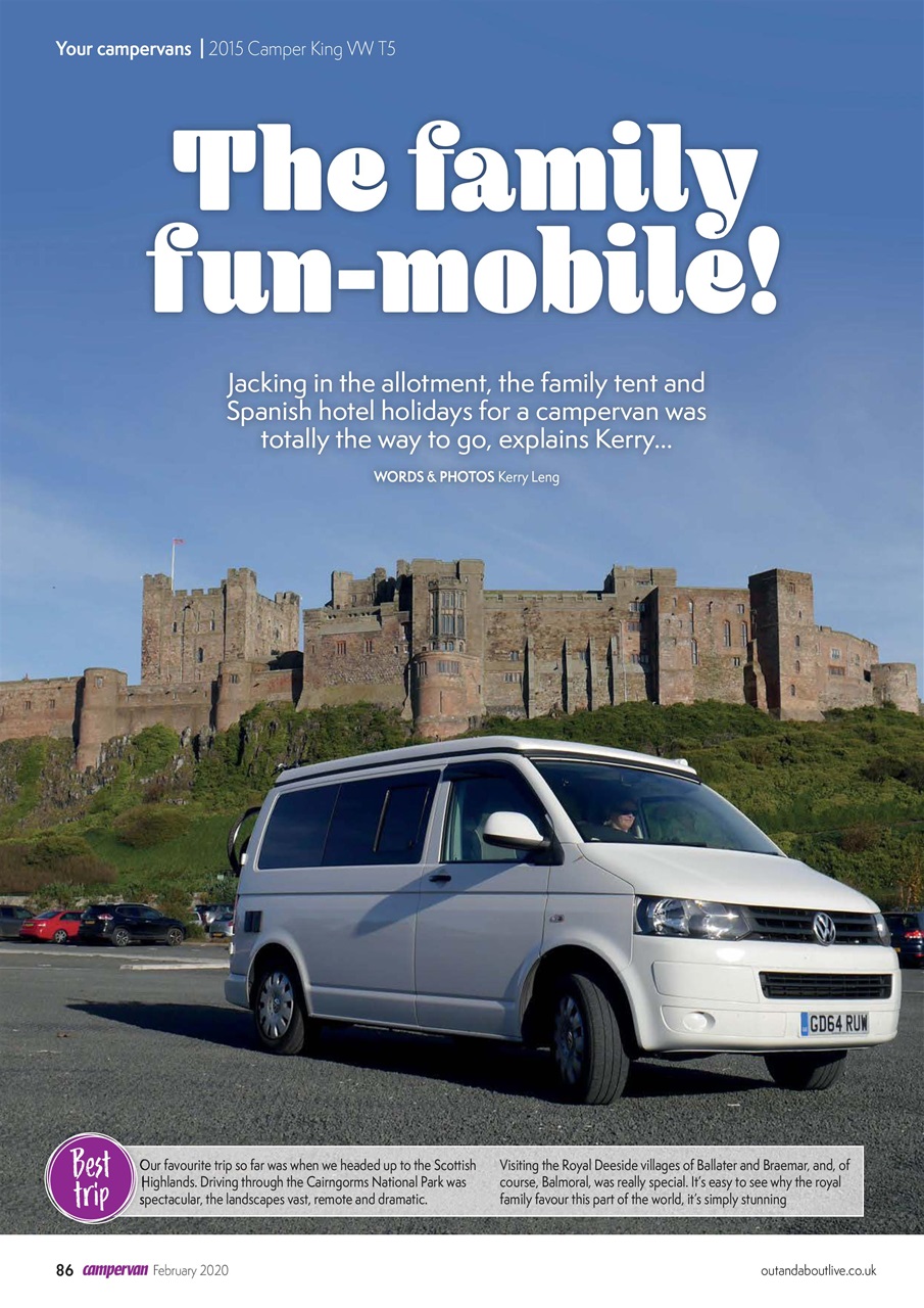 Campervan Preview Pages