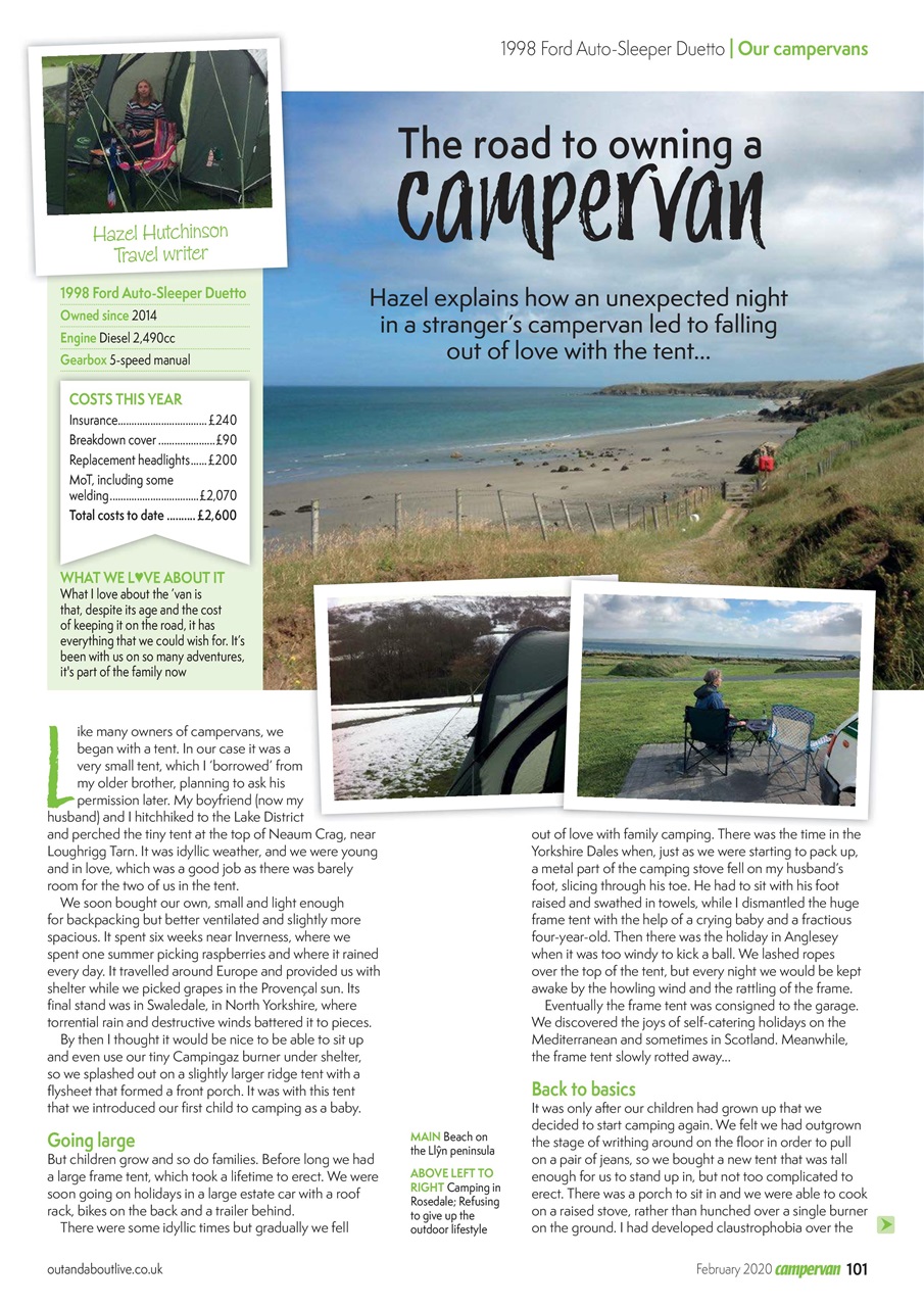 Campervan Preview Pages