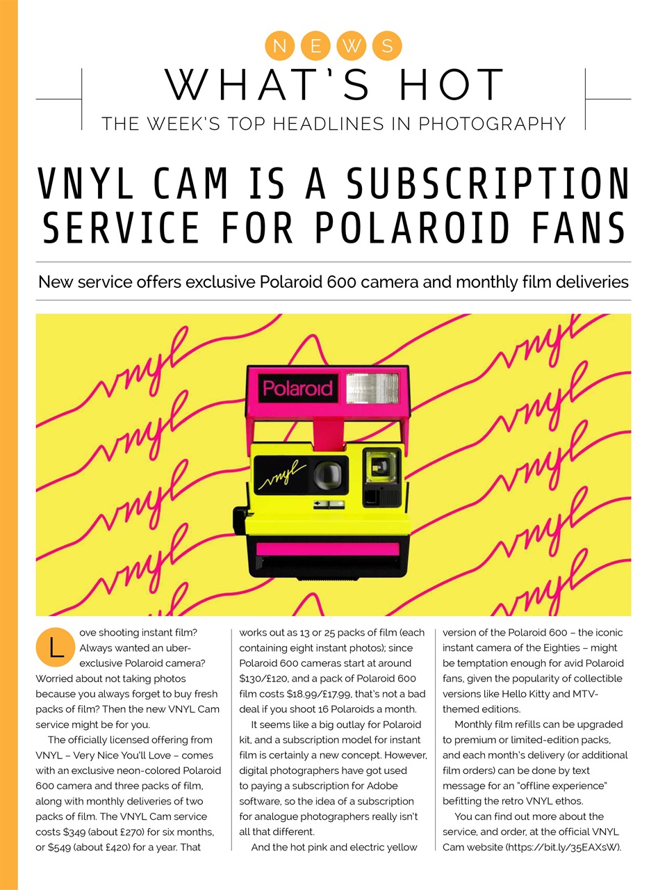 Photography Week Preview Pages