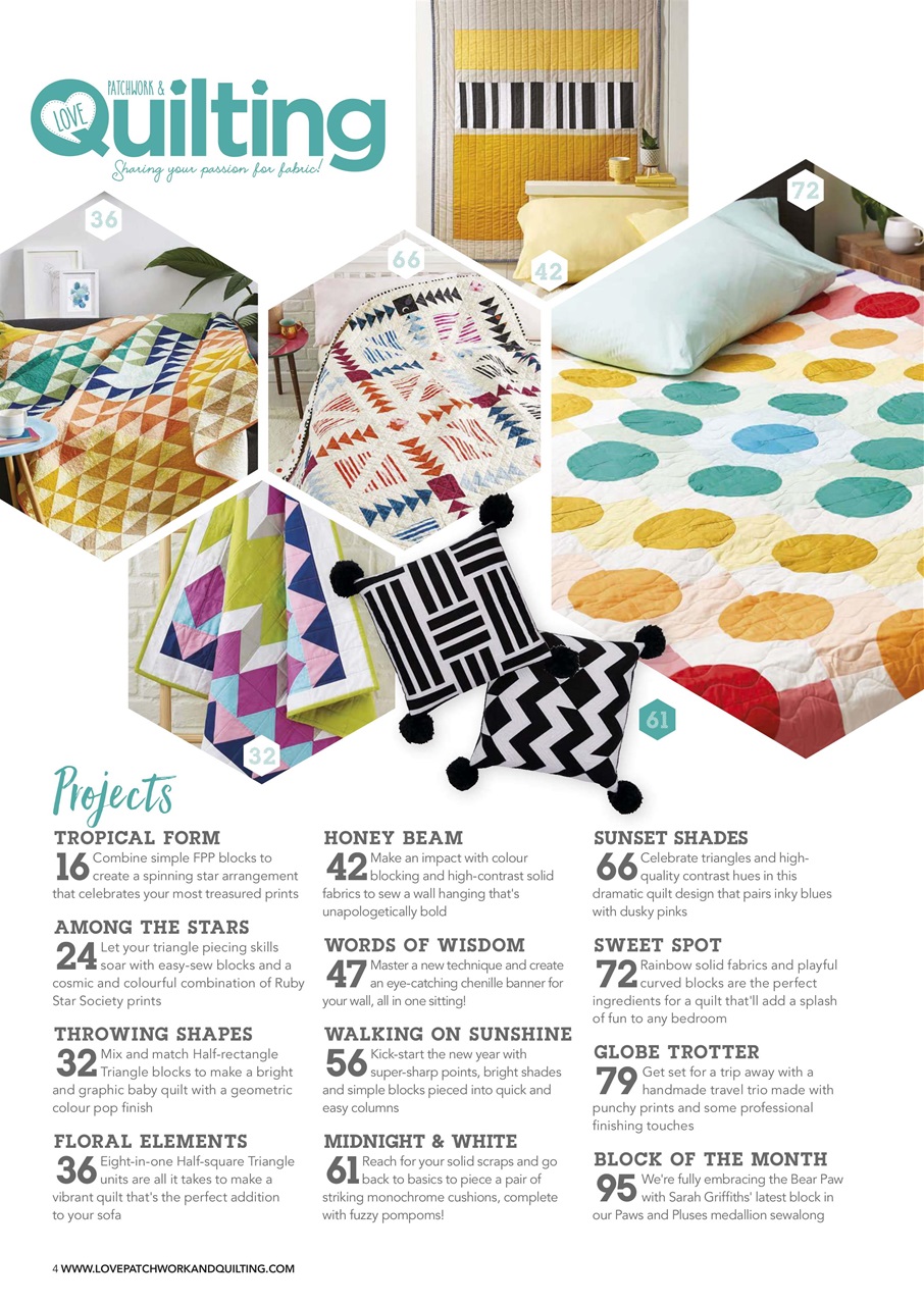 Love Patchwork & Quilting Preview Pages