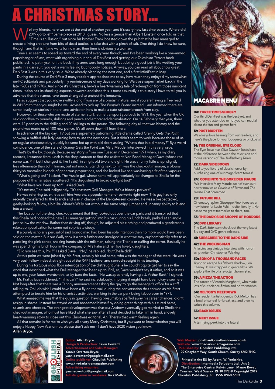 The Darkside Preview Pages