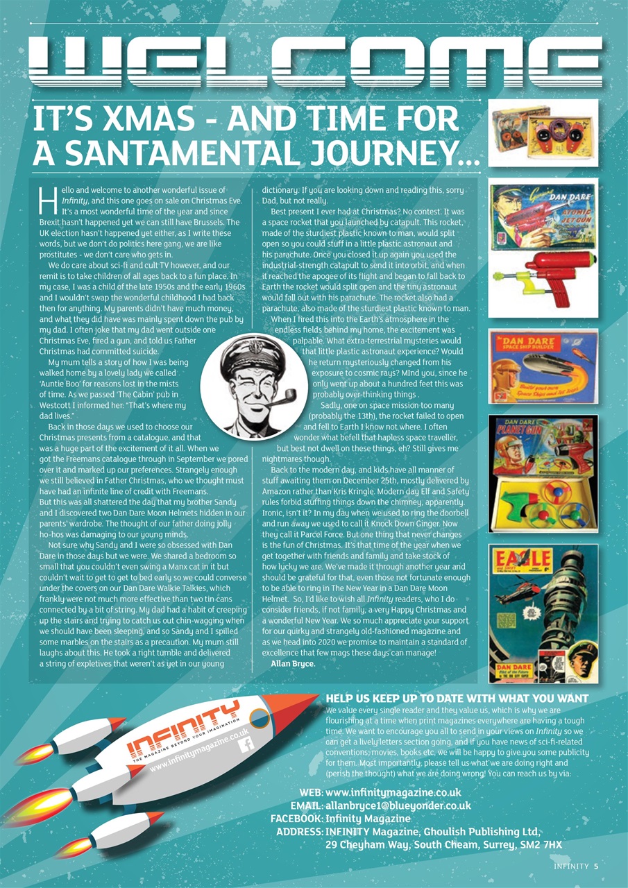 Infinity Magazine Preview Pages