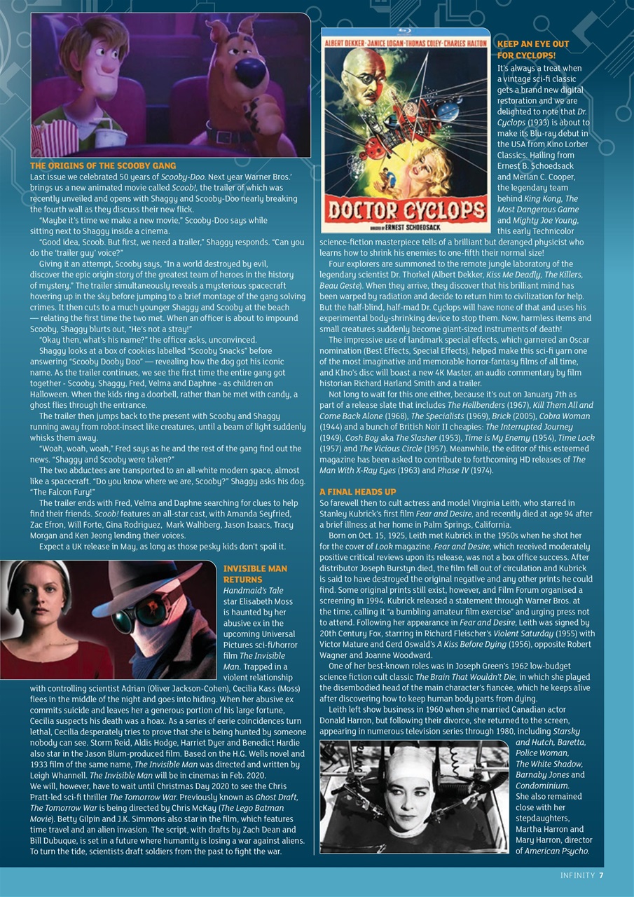 Infinity Magazine Preview Pages