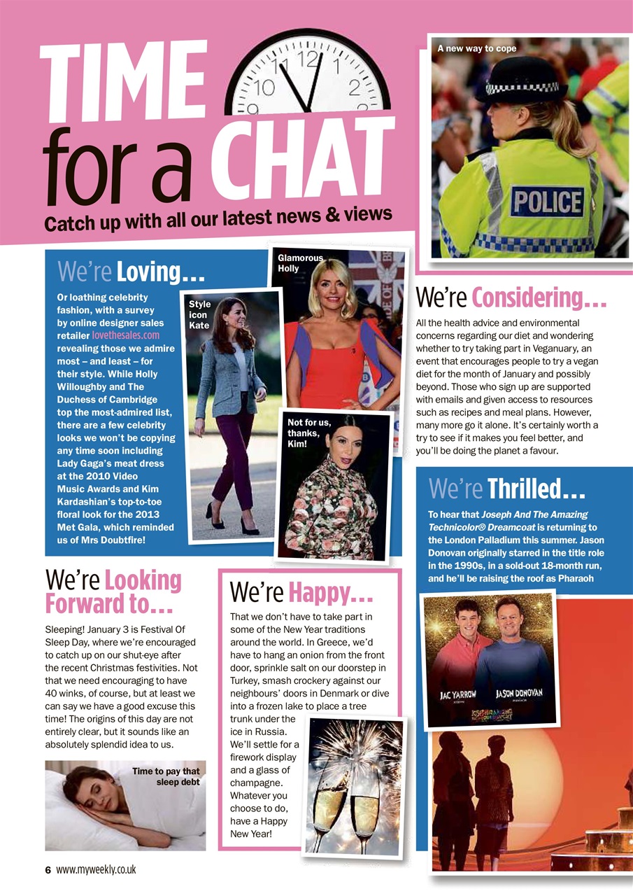 My Weekly Preview Pages