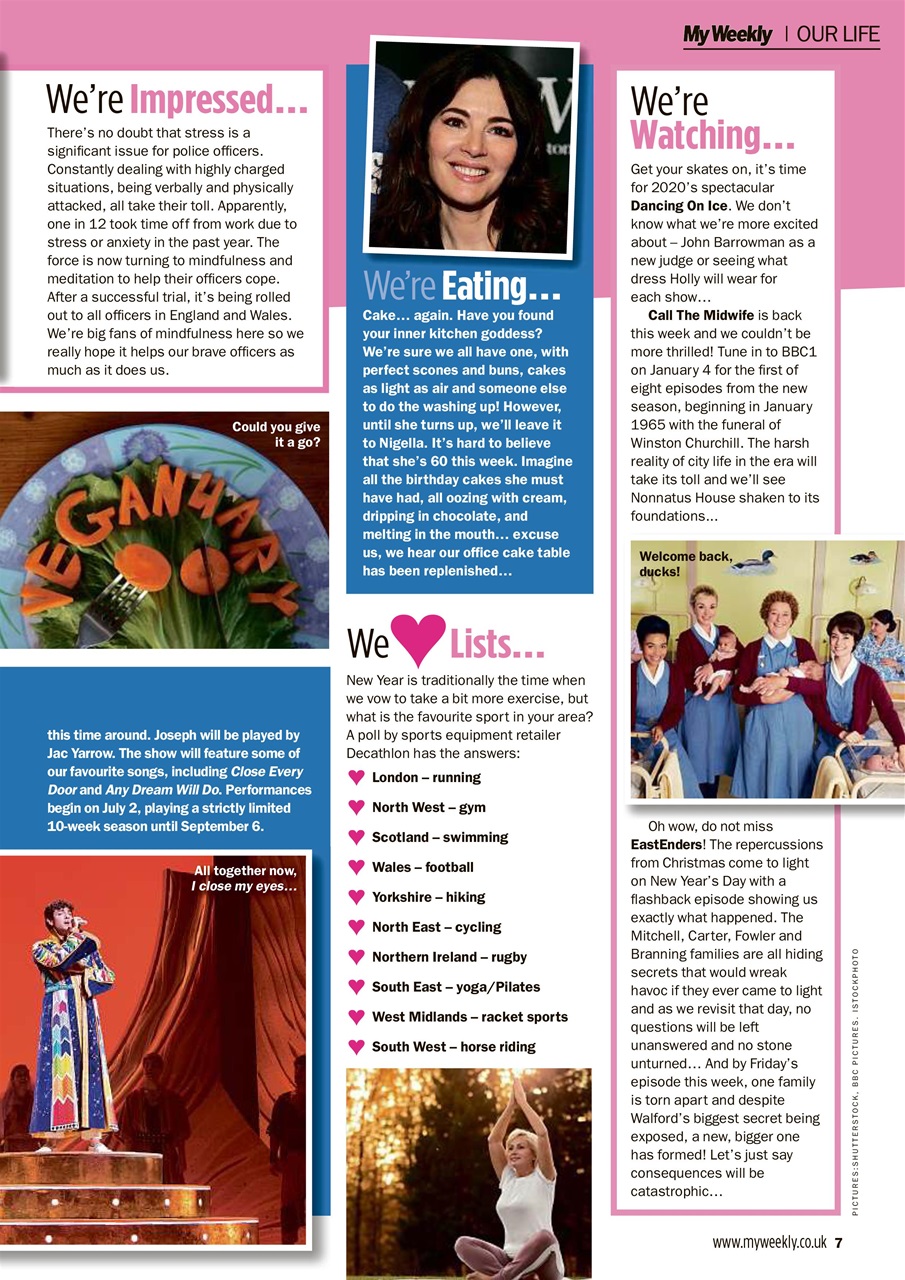 My Weekly Preview Pages