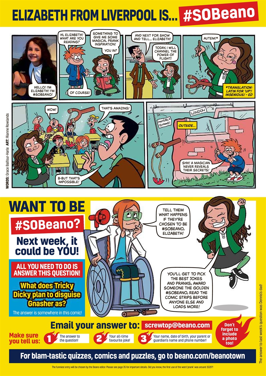 Beano Preview Pages