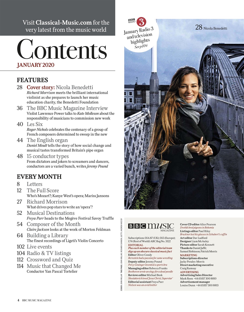 BBC Music Magazine Preview Pages