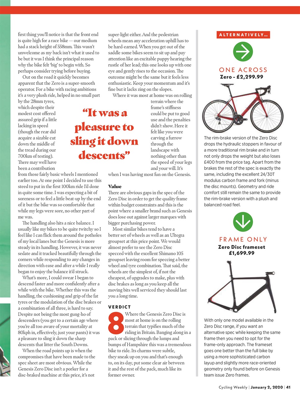 Cycling Weekly Preview Pages