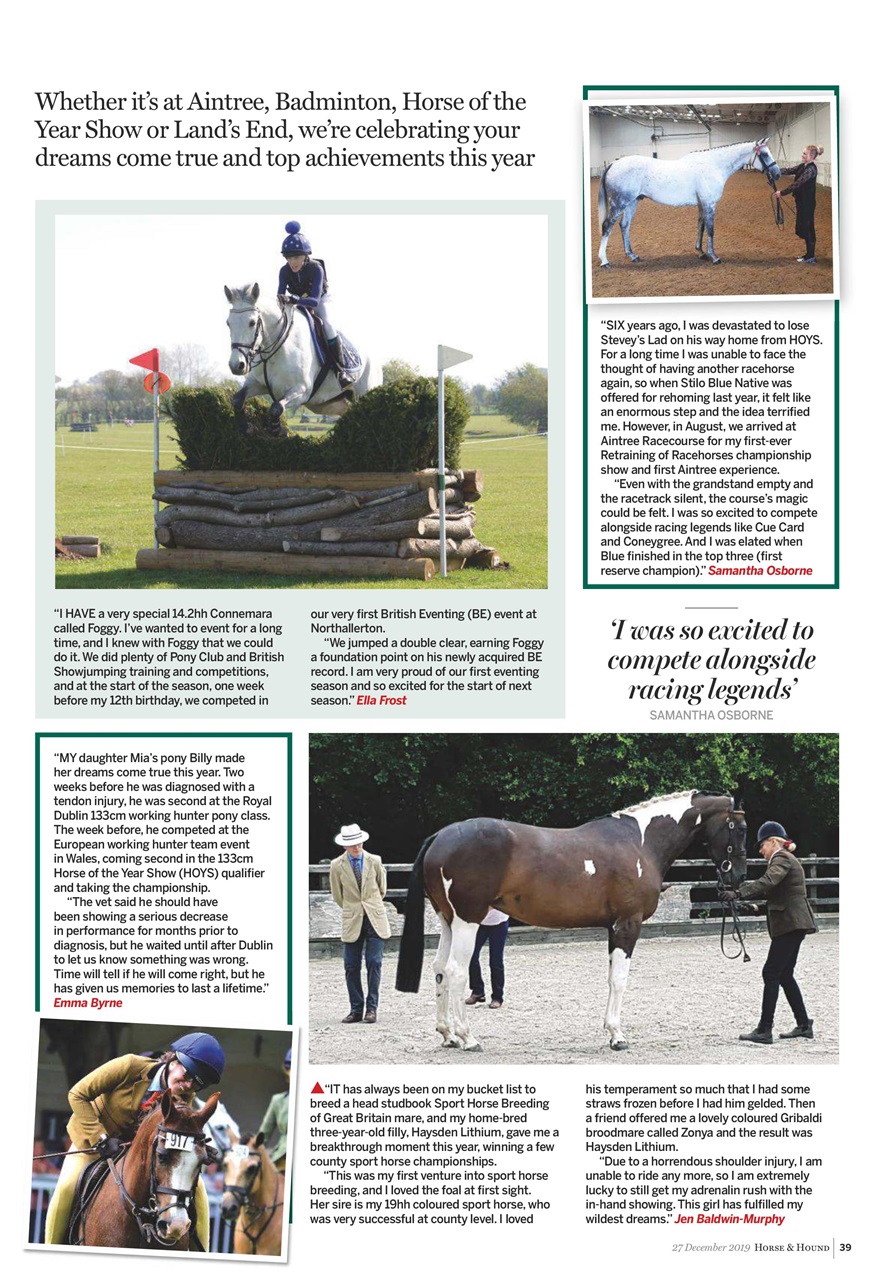 Horse & Hound Preview Pages