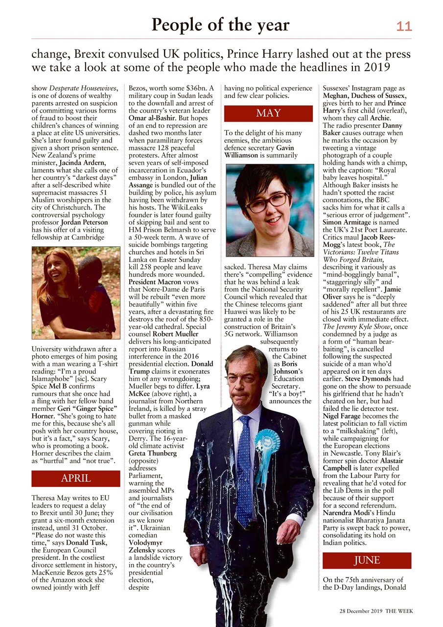 The Week Preview Pages