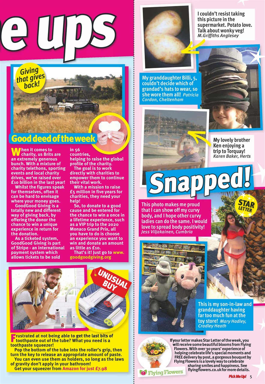 Pick Me Up Preview Pages