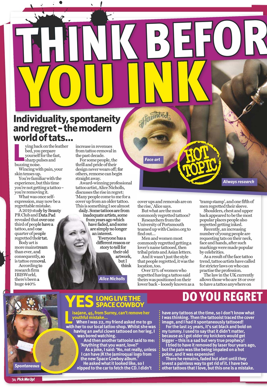 Pick Me Up Preview Pages