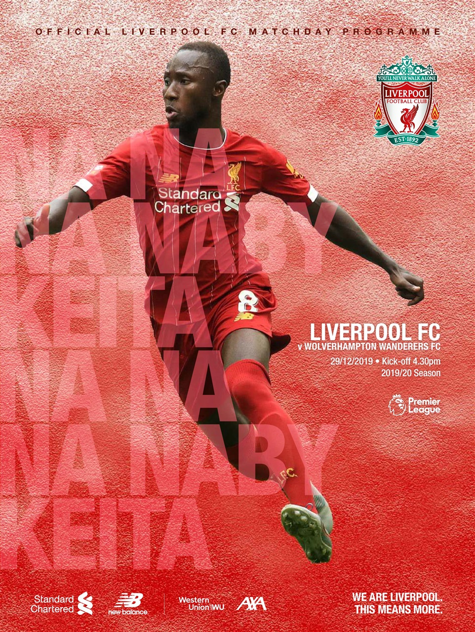Liverpool FC Programmes Preview Pages