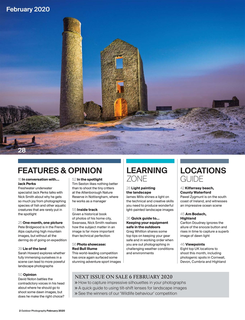 Outdoor Photography Preview Pages