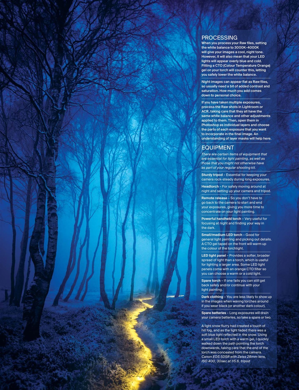 Outdoor Photography Preview Pages