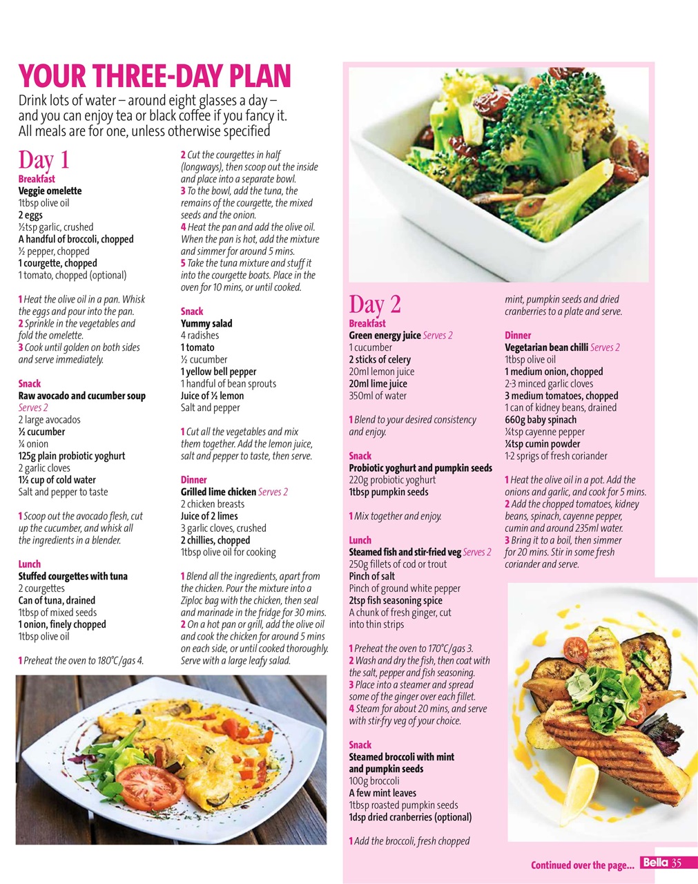 Bella Magazine Preview Pages