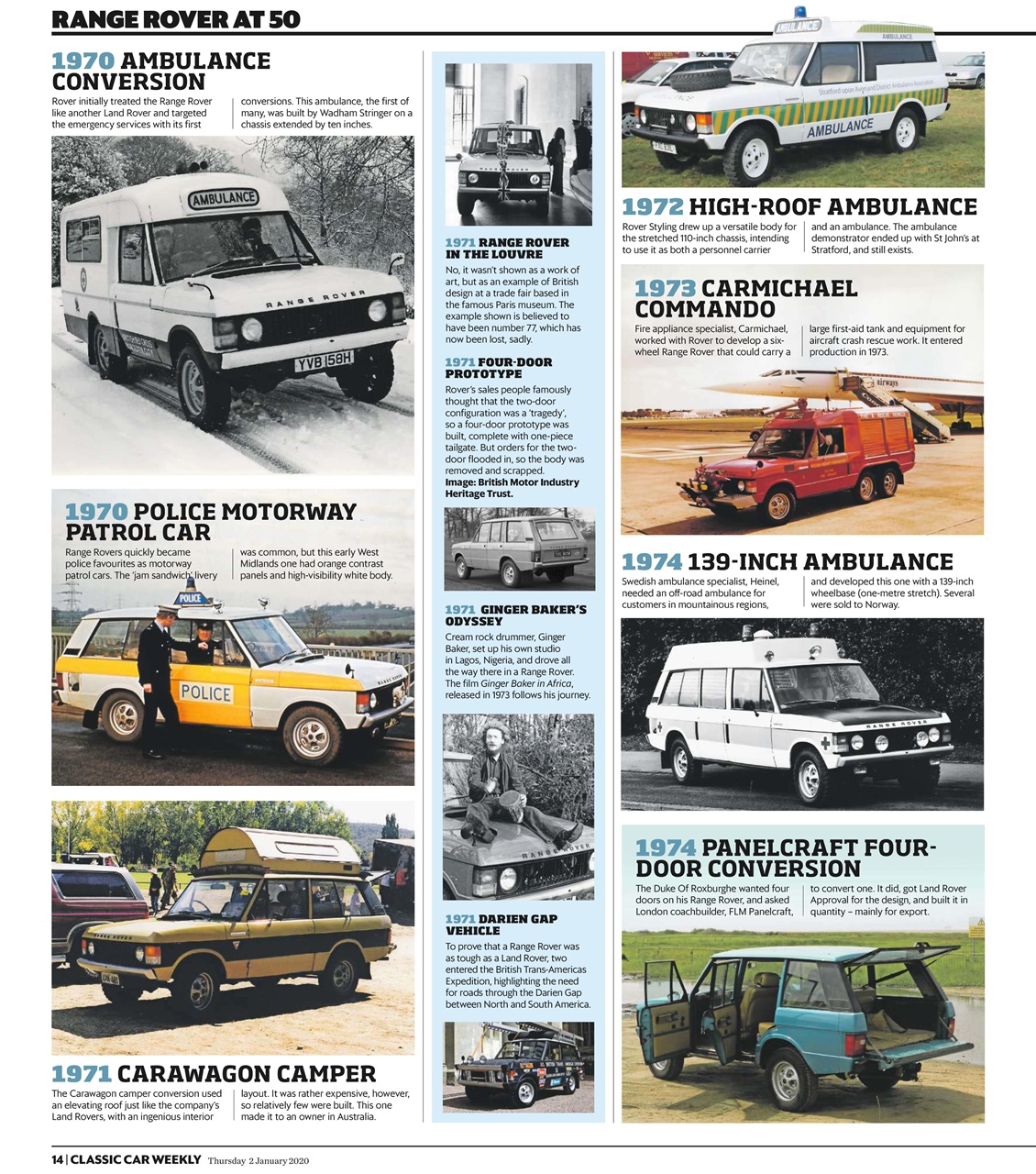 Classic Car Weekly Preview Pages
