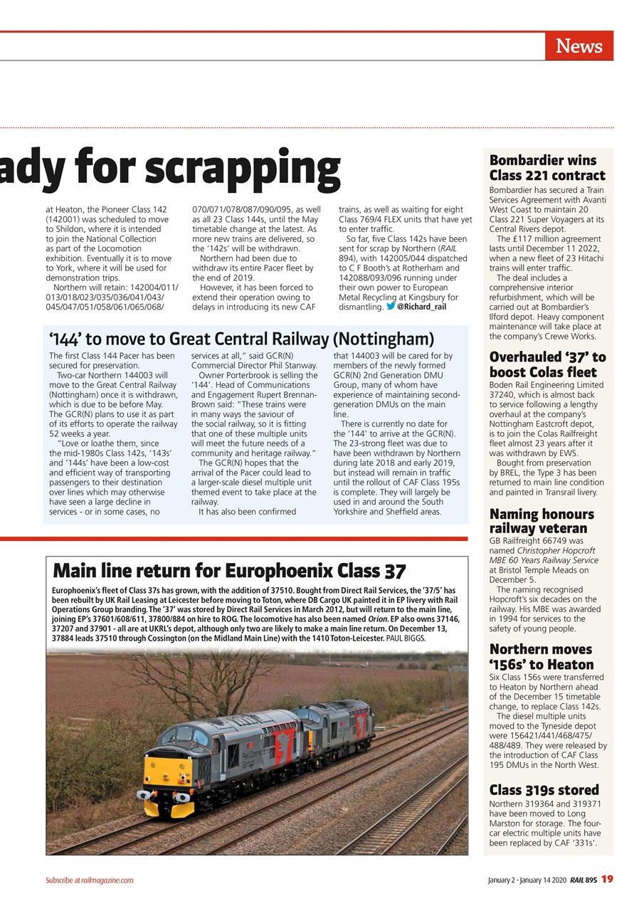 Rail Preview Pages