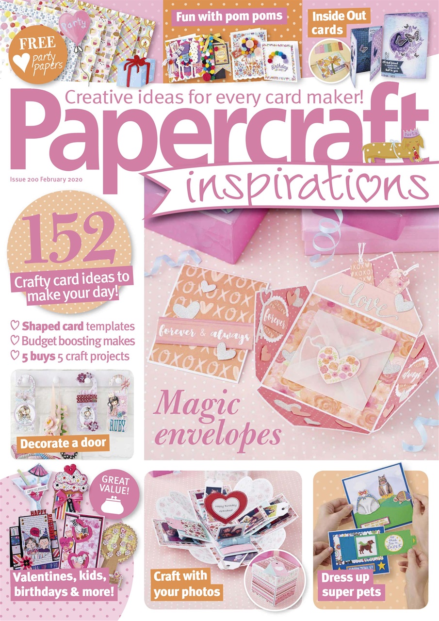 Papercraft Inspirations Preview Pages