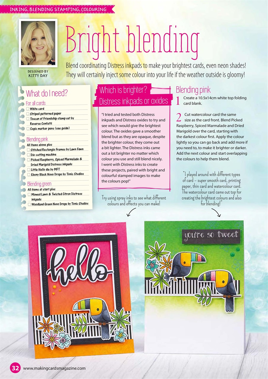 Making Cards & Papercraft Preview Pages