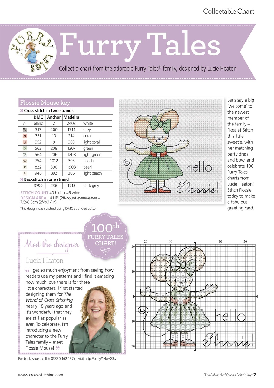 The World of Cross Stitching Preview Pages