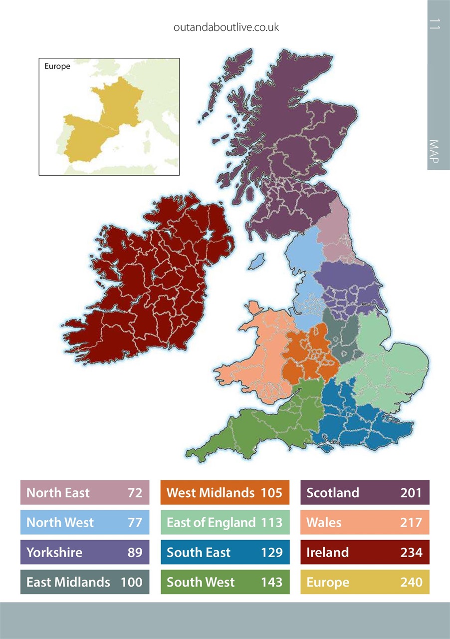 Campsite Finder Preview Pages