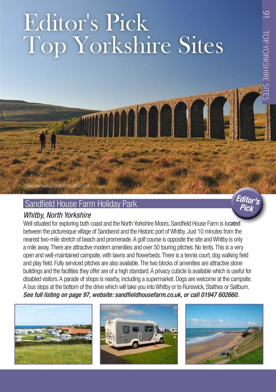 Campsite Finder Preview Pages