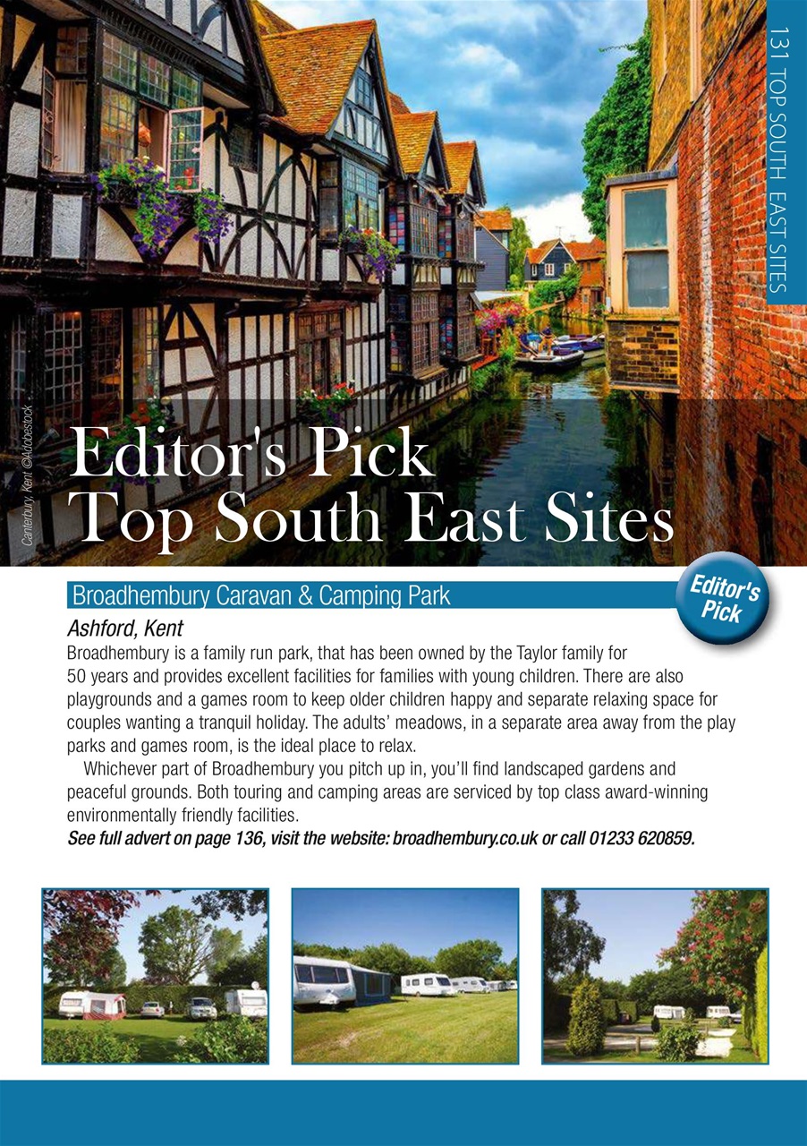 Campsite Finder Preview Pages