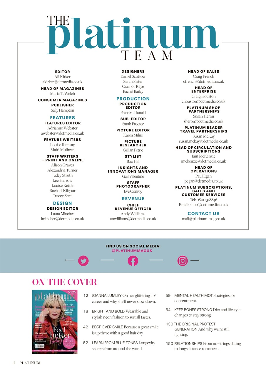 Platinum Preview Pages