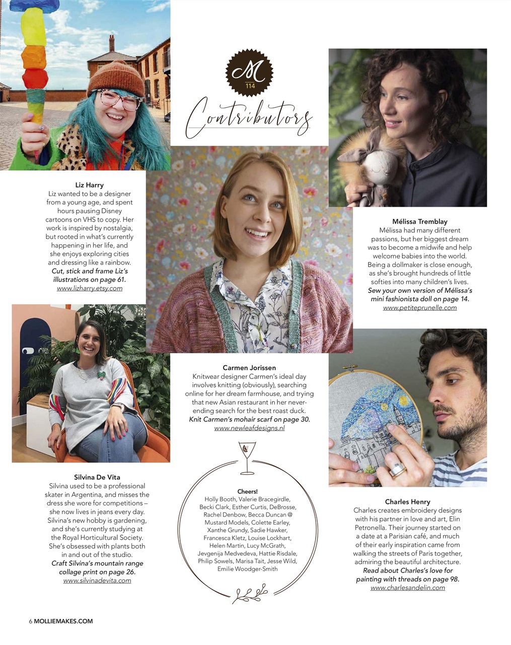 Mollie magazine Preview Pages