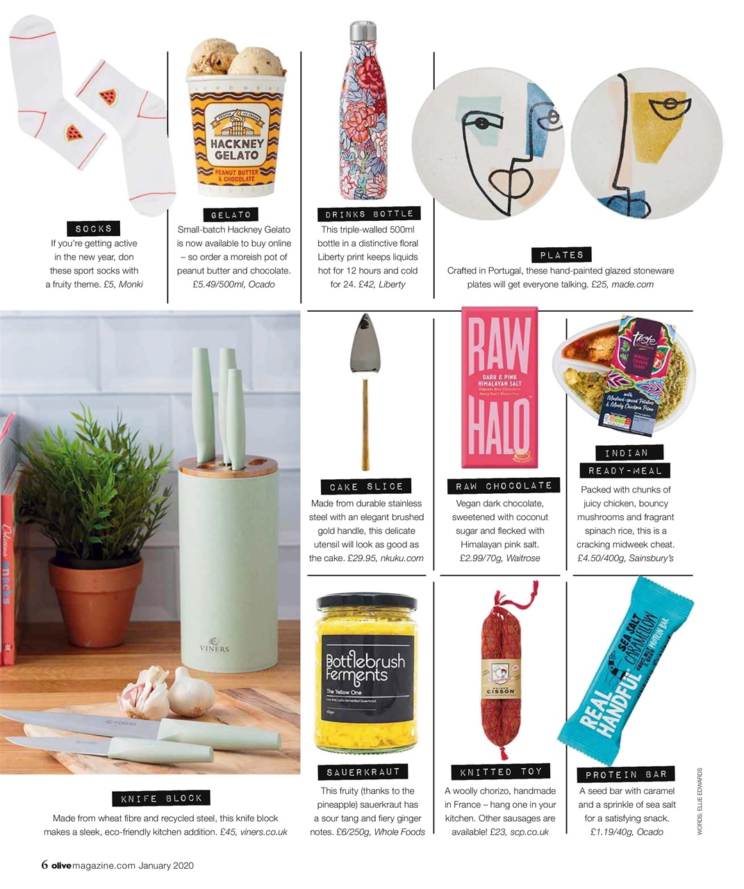 Olive Magazine Preview Pages