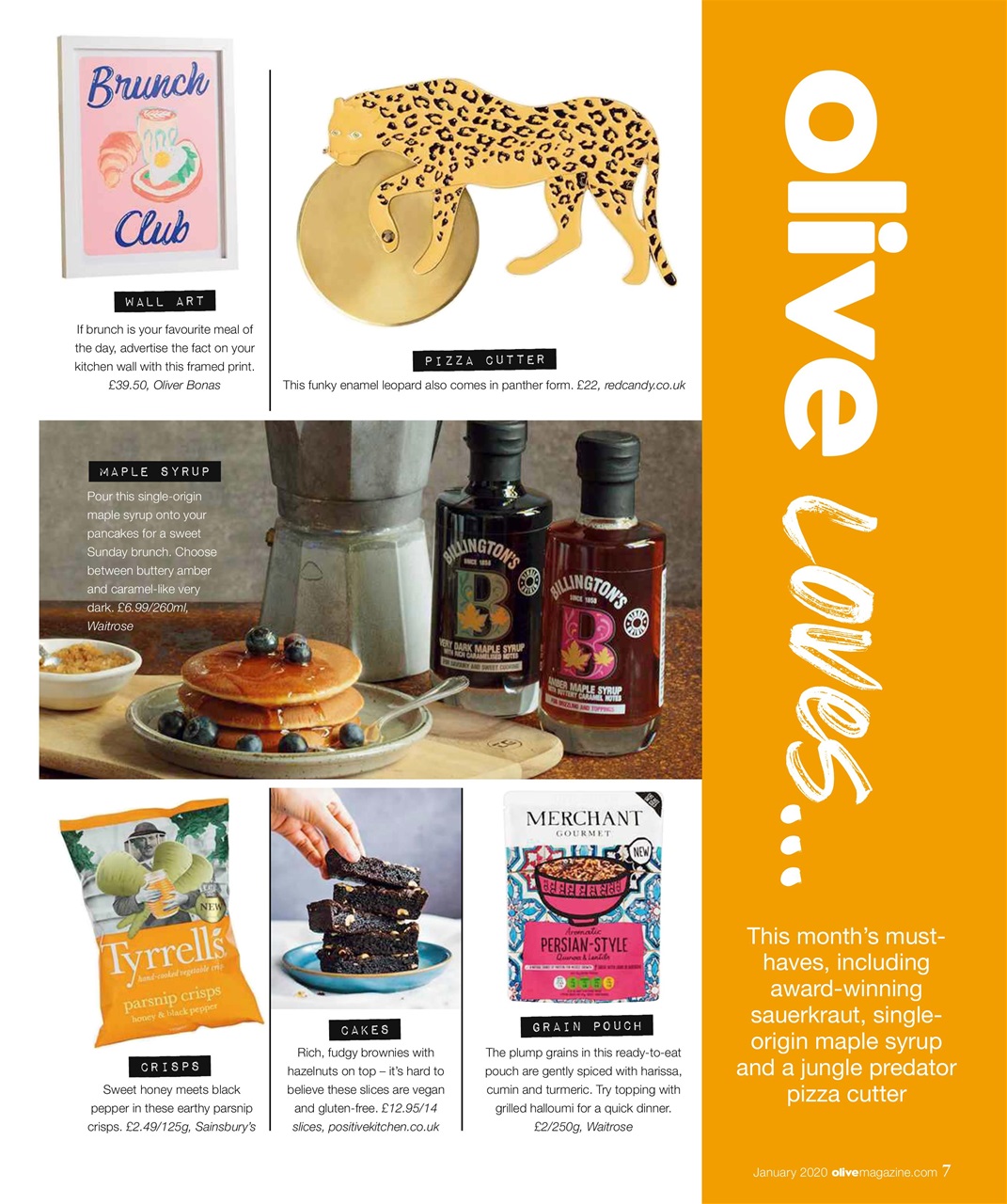 Olive Magazine Preview Pages